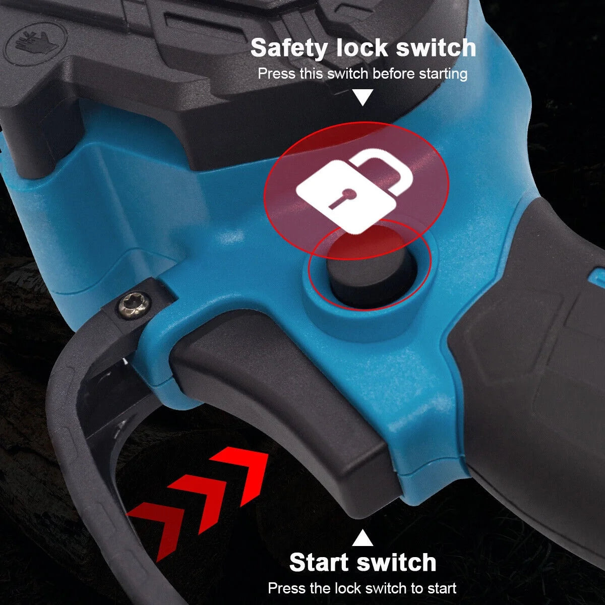 Mini Motosierra PowerCut 24V – Compacta, Potente y de Una Mano